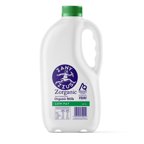 Zorganic Low Fat Organic Milk